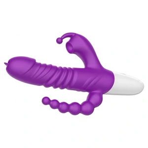 Wrangler Stimulare Triplă Reîncărcabil 3x10 – Crushious Mov