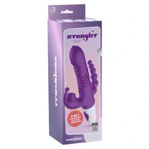 Wrangler Stimulare Triplă Reîncărcabil 3x10 – Crushious Mov