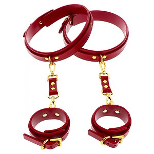 Wrist To Thigh Cuff Set Roșu pe Denysa.ro