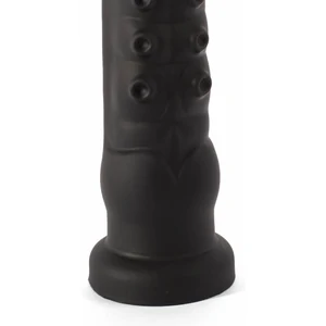 X Men Plug Anal PVC Negru cu Ventuză, 59 cm, Stimulare
