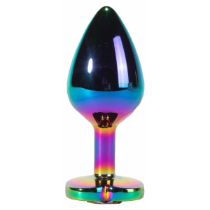 X-MEN Secret Shine Metal Anal Plug Rainbowheart S Multicolor pe Denysa.ro