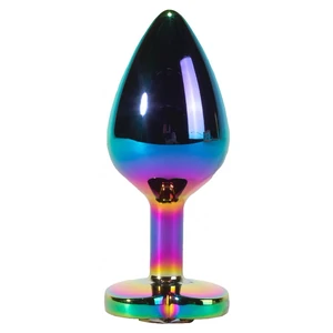 X-MEN Secret Shine Metal Anal Plug Rainbowheart S Multicolor X-MEN Secret Shine Metal Anal Plug Rainbowheart S Multicolor pe Denysa.ro