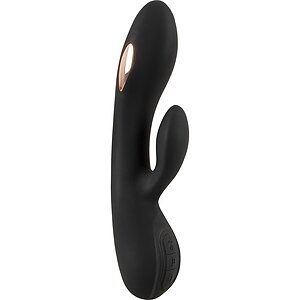 Xouxou Rabbit E Stim, 10+10 Moduri, Reîncărcabil Negru