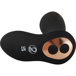 XOUXOU RC E-Stim Punct G Și P - 10+10 Moduri, Reîncărcabil Negru