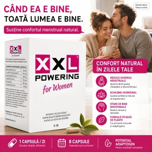 XXL Powering 8 capsule Reducerea Durerilor Menstruale