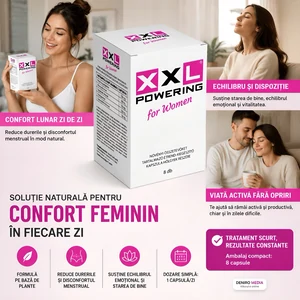 XXL Powering 8 capsule Reducerea Durerilor Menstruale