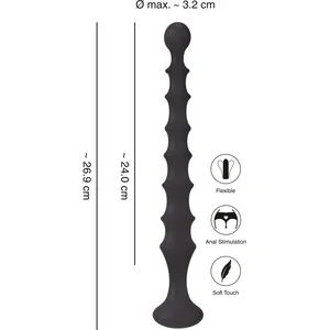 You2Toys Magic Anal Wand No.2 - Baghetă Anală 26.9 cm Negru