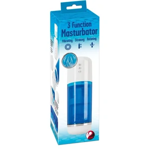 You2Toys Masturbator Reîncărcabil 3 Funcții — 10 Vibrații Alb