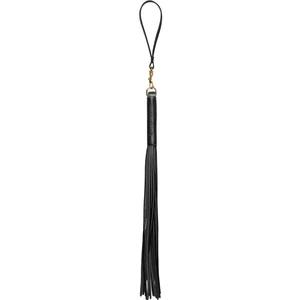 Flogger Din Piele Naturala Tabacita Flogger Cu Curele Multiple Moi