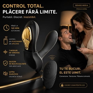 ZALO Aya Wearable Vibrator With Remote Control Negru