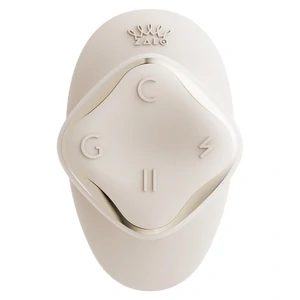 Vibrator DEYA Purtabil cu Telecomandă și Suctiune Alb