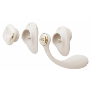 Vibrator DEYA Purtabil cu Telecomandă și Suctiune Alb