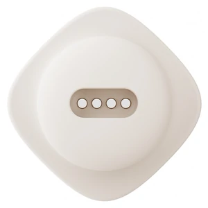 Vibrator DEYA Purtabil cu Telecomandă și Suctiune Alb
