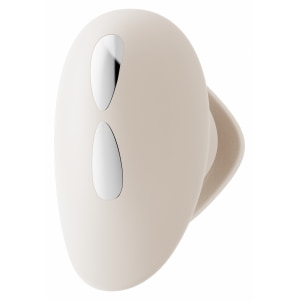 Vibrator DEYA Purtabil cu Telecomandă și Suctiune Alb