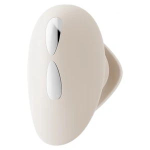 Vibrator DEYA Purtabil cu Telecomandă și Suctiune Alb