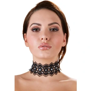 Zgardă Choker Rhinestones Negru Zgardă Choker Rhinestones Negru pe Denysa.ro