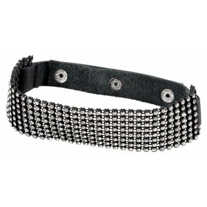 Zgardă Rhinestone Choker Negru Zgardă Rhinestone Choker Negru pe Denysa.ro