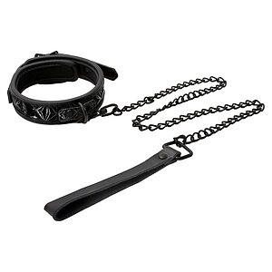 Zgardă Sinful Lățime 2.6cm NS Novelties Negru pe Denysa.ro