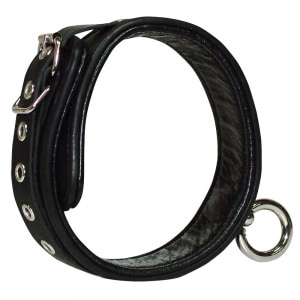 Zgarda Bdsm Reglabila Piele