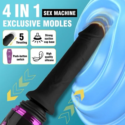 Mistress Hiram Mașină De Împunsături Hands‑free 6 Trepte