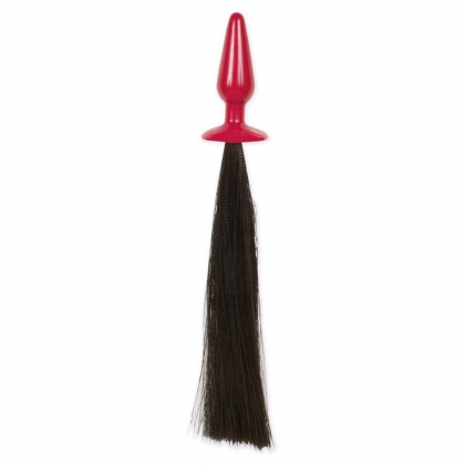 Anal Plug Pony Play Mediu Negru