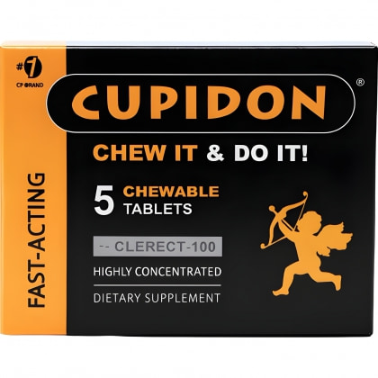 Cupidon Pastile Masticabile Pentru Erecție 5 buc
