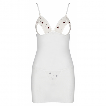 Chemise Passion Lovelia Alb L-XL
