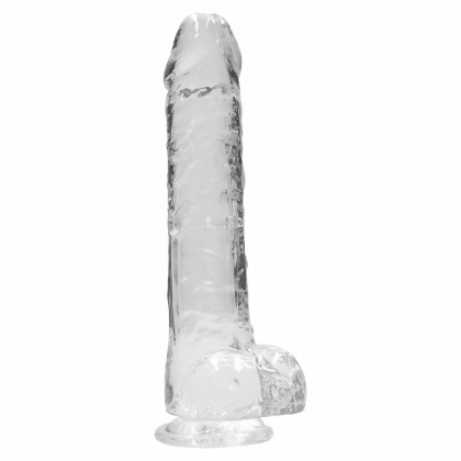 Shots 23 cm Realistic Dildo Transparent