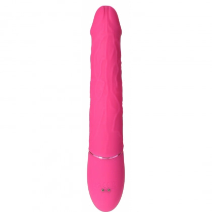 Rabbit Thrill Bunny Vibrator Reîncărcabil, Stimulator Dublu G Roz