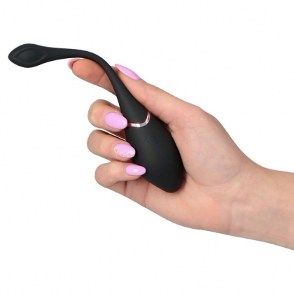 Oul Vibrant Toyz4lovers Reîncărcabil cu Telecomandă Wireless Negru