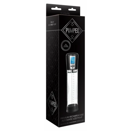 Premium Rechargeable Automatic LCD Pump - Transparent