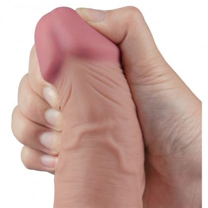 Lovetoy Real Softee 9.5 - Vibrator Reîncărcabil, 10 Moduri