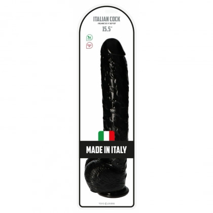 Golia XXL 40 cm Dildo Realist cu Ventuză — Toyz4lovers Negru