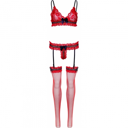 Set Leg Avenue Amanda Roșu XS-L