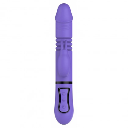Sweet Lover Rabbit 2 Motoare Reîncărcabil – Stimulare G-spot Mov