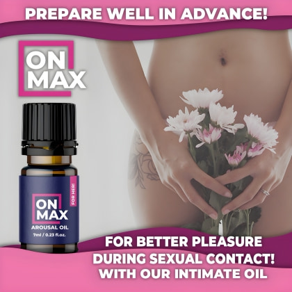 On Max For Her Ulei Stimulant Clitoridian 7ml