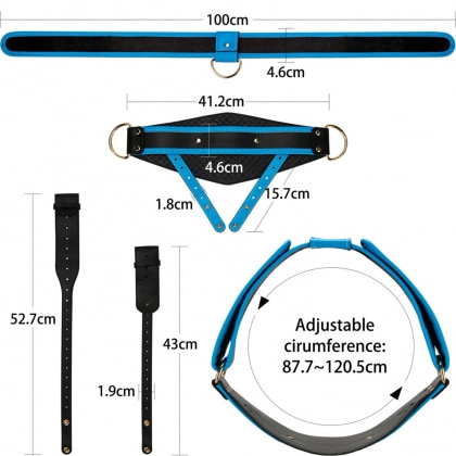 LoveToy Ingen Set Strap‑On 25,5 cm – Manșon Gol cu Tijă Reglabilă