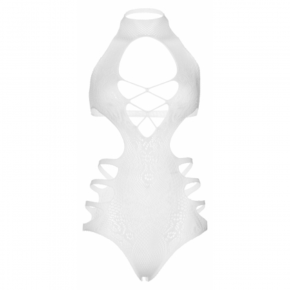 Body Leg Avenue Cut Out Strappy Alb XS-L