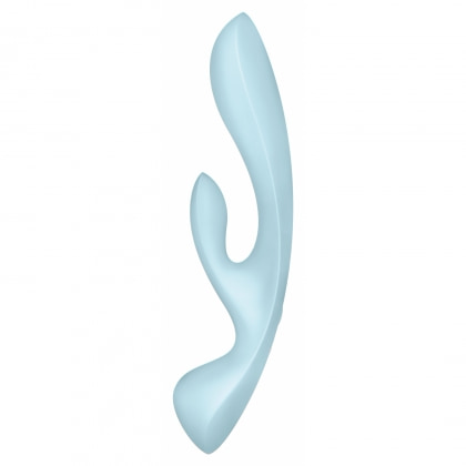 Triple Oh Satisfyer 3 Motoare 12+12 Moduri Reîncărcabil Albastru