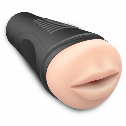 Self Lubrication Easy Grip Masturbator XL Oral Natural