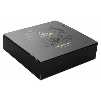 Accesoriu Sfârcuri Burlesque Glitter Negru