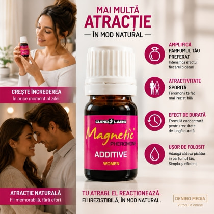Aditiv Concentrat Cu Feromoni Pentru Parfum Feminin 5 ml