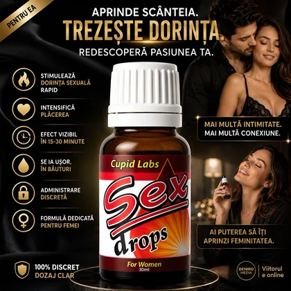 Afrodisiac Femei Picături Sex Drops Women 20ml