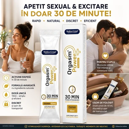 Afrodisiac Orgasm Power Pentru Femei, Libido Mărit 10ml