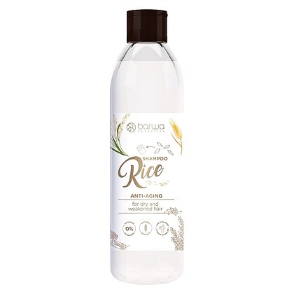 Șampon cu extracte de orez Barwa 300 ml