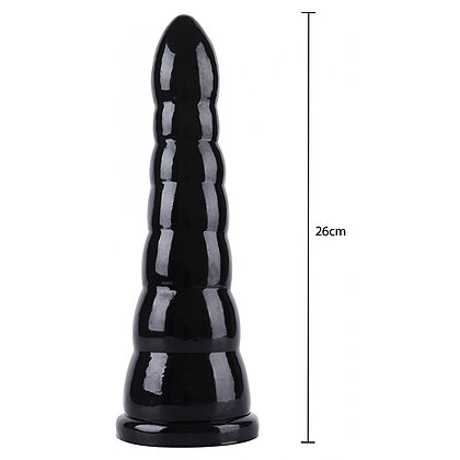 Anal Cone XL 26cm Negru _