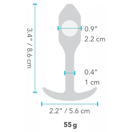 Anal Plug B-Vibe Snug 1 Mov