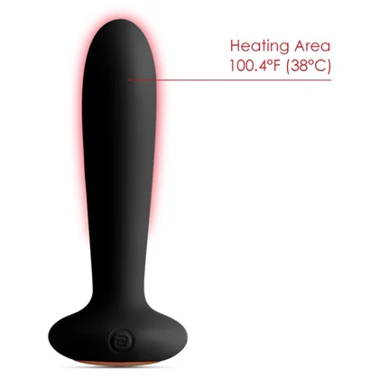 Anal Plug Cu Încălzire Și Telecomandă Svakom Primo Negru