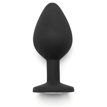 Anal Plug Diamond Jewel Medium Negru
