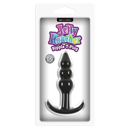 Anal Plug Jelly Rancher Ripple Negru